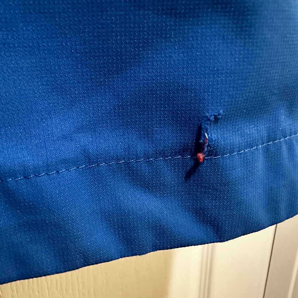 L.L Bean Blue & Orange Hooded Jacket - Picture 12 of 16